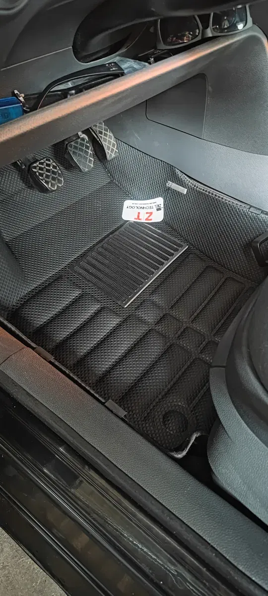 Tapete com descanso de pé